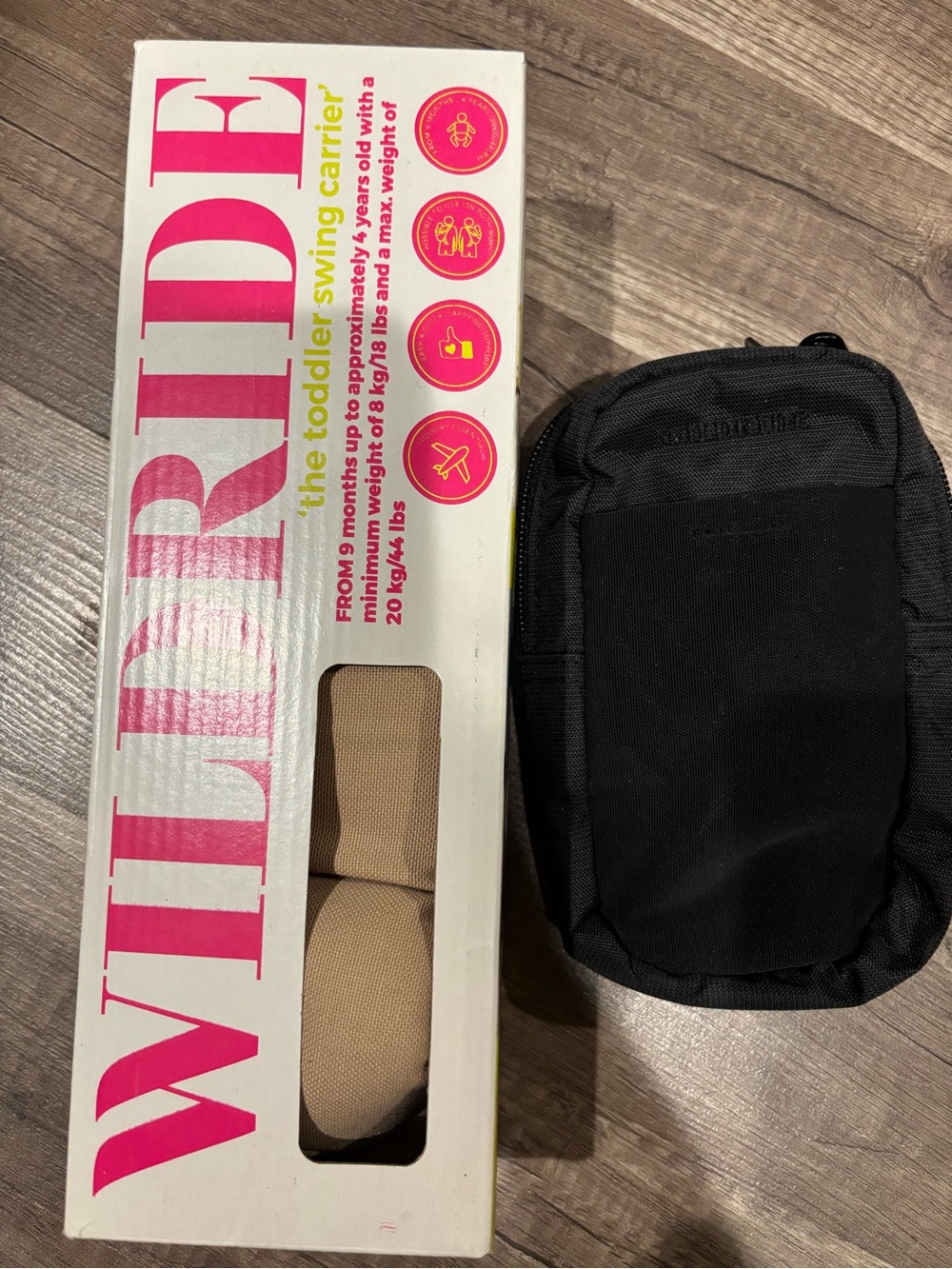 Toddler Swing Carrier - Black